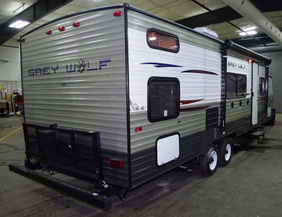 RV Rental Denver Travel Trailer Greywolf 28 exterior 2
